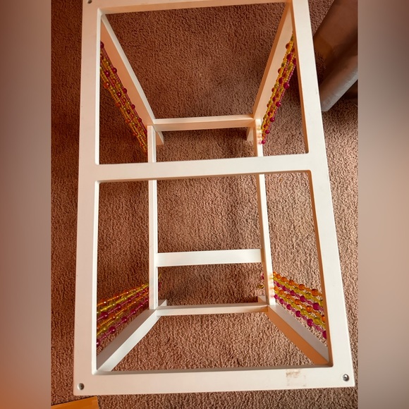 American Girl Doll Julie’s Classic Retired 70's Groovy Canopy Bed, Bedding & PJs - Picture 2 of 10